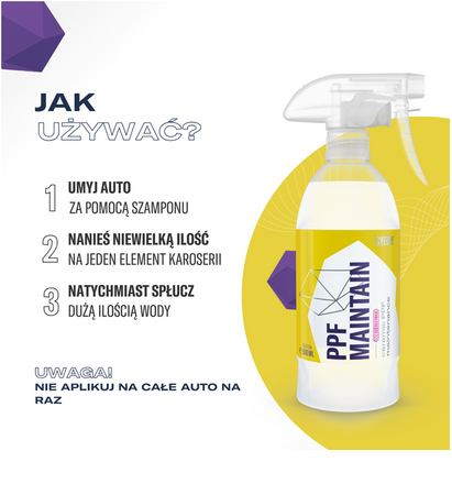 Q²M PPF Maintain REDEFINED 500ml Środek Do Pielęgnacji Folii PPF