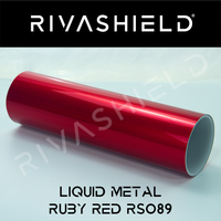 Folia PPF do zmiany koloru auta Rivashield Color Liquid Metal Ruby Red RS089