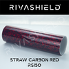 Folia PPF do zmiany koloru auta Rivashield Color Straw Carbon Red RS150