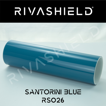 Folia PPF do zmiany koloru auta Rivashield Color Santorini Blue RS026