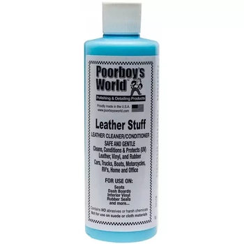 Poorboy’s World Leather Stuff Środek Nawilżający I Odżywiający Tapicerkę Skórzaną473ml