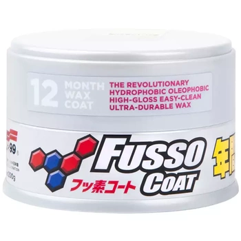 Soft99 New Fusso Coat 12 Months LIGHT Wax Syntetyczny Wosk Do 12 miesięcy 200g