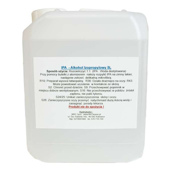 IPA Alkohol Isopropylowy 5L