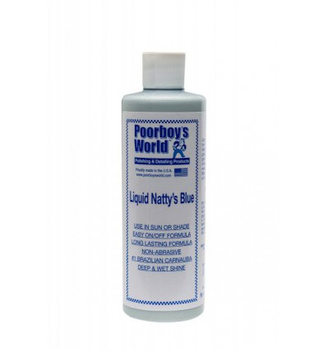 Poorboy's World Liquid Natty's Blue Wax Płynny Wosk Do Ciemnych Lakierów473 ml