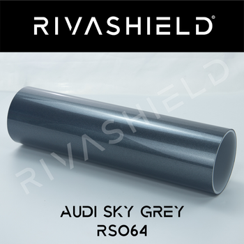Folia PPF do zmiany koloru auta Rivashield Color Audi Sky Grey RS064