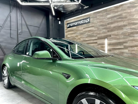 Folia PPF do zmiany koloru auta Rivashield Color Dark Green Pearl RS050