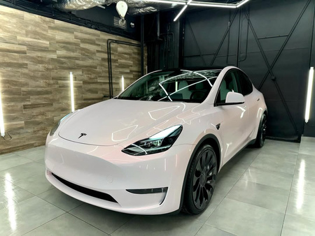 Folia PPF do zmiany koloru auta Rivashield Color Diamond White To Pink RS117