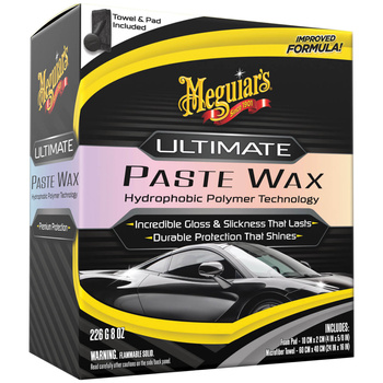 Meguiar's Ultimate Paste Wax Najbardziej Zaawansowany Wosk O Niesamowitym Efekcie Hydrofobowości
