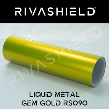 Folia PPF do zmiany koloru auta Rivashield Color Liquid Metal Gem Gold RS090