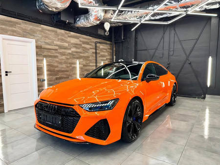 Folia PPF do zmiany koloru auta Rivashield Color Golden Lotus Orange RS067