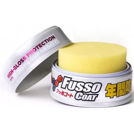 Soft99 New Fusso Coat 12 Months LIGHT Wax Syntetyczny Wosk Do 12 miesięcy 200g