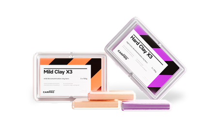 CarPro 3Clays hard clay bar SET