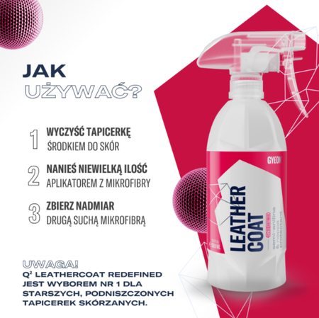 GYEON Q2 Leather Coat REDEFINED 500ml