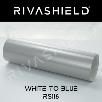 Folia PPF do zmiany koloru auta Rivashield Color White to Blue RS116