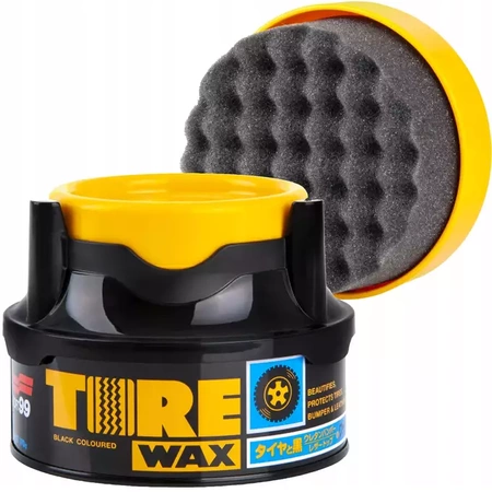 SOFT99 Tire Black Wax Wosk Do Zabezpieczania Opon 170g