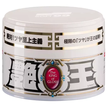Soft99 The King of Gloss White Wosk Do Jasnych Lakierów o Wysokim Połysku 300g