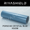 Folia PPF do zmiany koloru auta Rivashield Color Porsche Crystal Blue RS058