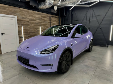 Folia PPF do zmiany koloru auta Rivashield Color Silver Purple Metallic RS083