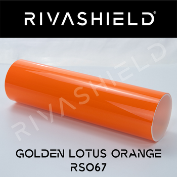 Folia PPF do zmiany koloru auta Rivashield Color Golden Lotus Orange RS067