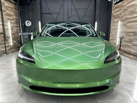 Folia PPF do zmiany koloru auta Rivashield Color Dark Green Pearl RS050