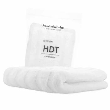 ChemicalWorkz White Whale Hybrid Towel Premium – hybrydowy ręcznik do osuszania auta, 1200gsm, 70x50cm