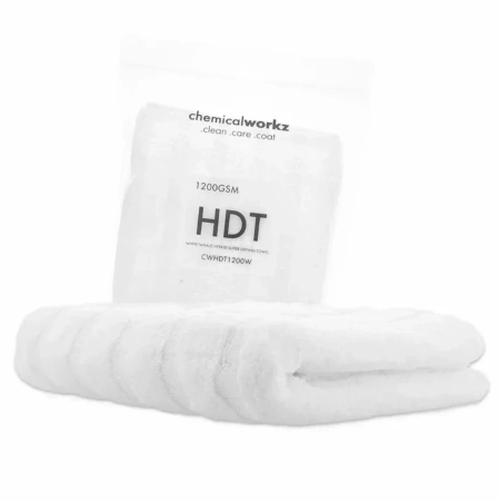 ChemicalWorkz White Whale Hybrid Towel Premium – hybrydowy ręcznik do osuszania auta, 1200gsm, 70x50cm