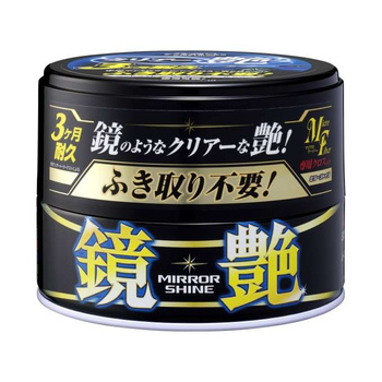 SOFT99 Mirror Shine Wax Dark Wosk O Lustrzanym Połysku Do Ciemnych Lakierów 200g