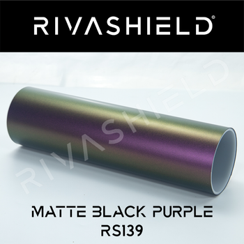 Folia PPF do zmiany koloru auta Rivashield Color (M) Black Purple RS139