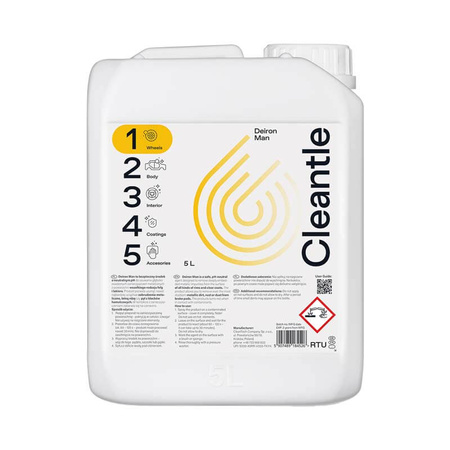 Cleantle Deiron Man 5L - usuwanie zanieczyszczeń metalicznych
