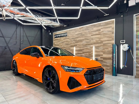 Folia PPF do zmiany koloru auta Rivashield Color Golden Lotus Orange RS067