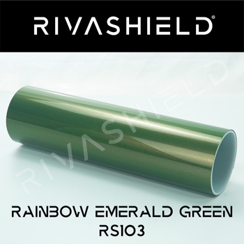 Folia PPF do zmiany koloru auta Rivashield Color Rainbow Emerald Green RS103