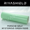 Folia PPF do zmiany koloru auta Rivashield Color Porsche Gray Mysterious Green RS015