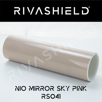 Folia PPF do zmiany koloru auta Rivashield Color NIO Mirror Sky Pink RS041