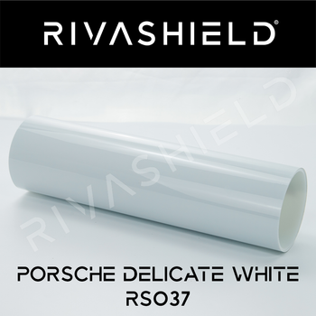 Folia PPF do zmiany koloru auta Rivashield Color Porsche Delicate White RS037