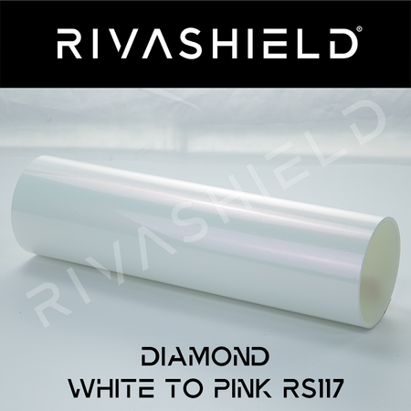 Folia PPF do zmiany koloru auta Rivashield Color Diamond White To Pink RS117