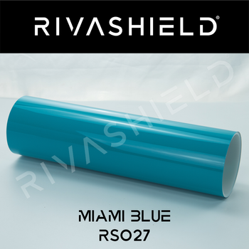 Folia PPF do zmiany koloru auta Rivashield Color Miami Blue RS027