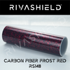 Folia PPF do zmiany koloru auta Rivashield Color Carbon Fiber Frost Red RS148