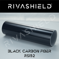 Folia PPF do zmiany koloru auta Rivashield Black Carbon Fiber RS152