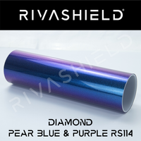 Folia PPF do zmiany koloru auta Rivashield Color Diamond Pear Blue And Purple RS114