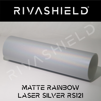 Folia PPF do zmiany koloru auta Rivashield Color (M) Rainbow Laser Silver RS121