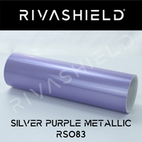 Folia PPF do zmiany koloru auta Rivashield Color Silver Purple Metallic RS083