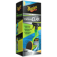 Meguiar's Hybrid Ceramic Quik Clay Kit Zestaw Ceramicznej Ochrony Lakieru Syntetyczna Glinka