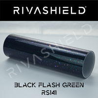 Folia PPF do zmiany koloru auta Rivashield Color Black Flash Green RS141