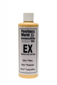 Poorboy’s World EX Sealant with Carnauba Syntetyczny Wosk Stworzony Do Długotrwałej Ochrony Lakieru Z Carnaubą  473ml
