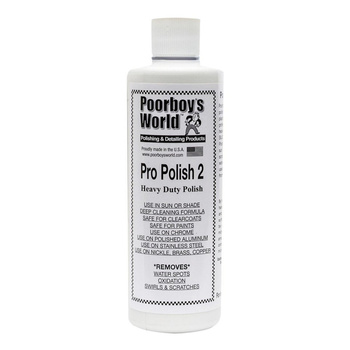 Poorboy’s World Pro Polish 2 Wzmocniony Cleaner Z Cząsteczkami Ściernymi 473ml