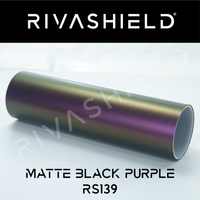 Folia PPF do zmiany koloru auta Rivashield Color (M) Black Purple RS139